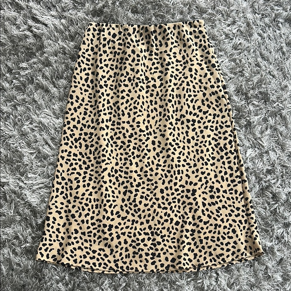 Sanctuary Leopard Midi Skirt
